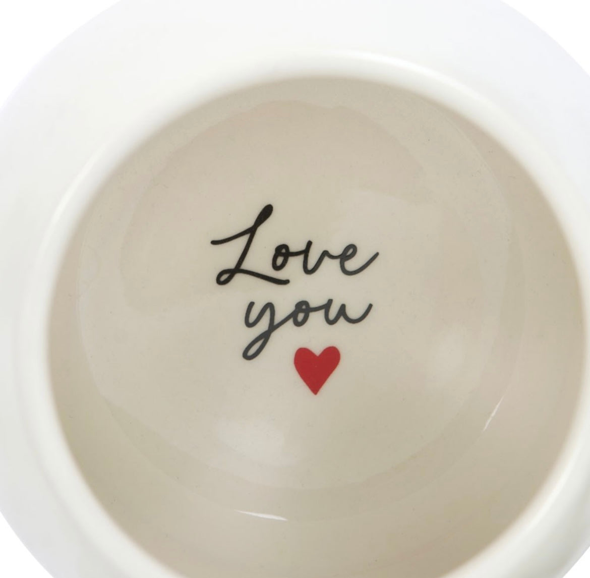 Love Heart Hidden Message Mug