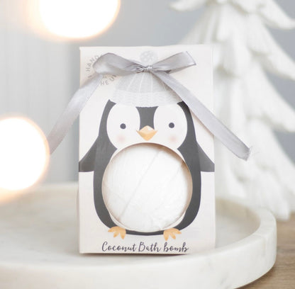 Penguin Bath Bomb - Coconut