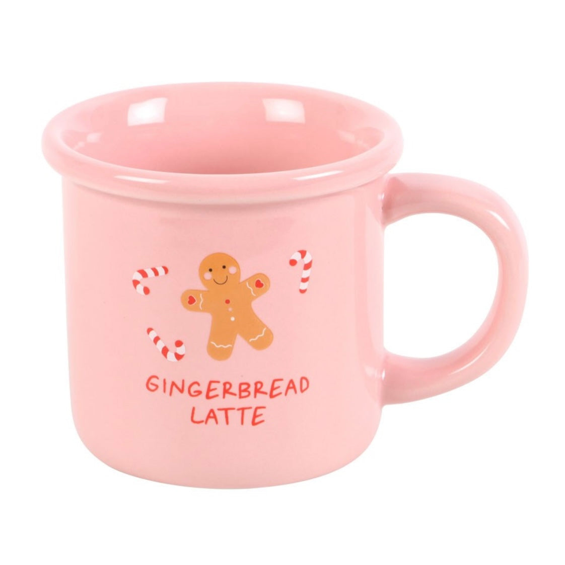 Pink Gingerbread Latte Mug