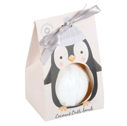 Penguin Bath Bomb - Coconut